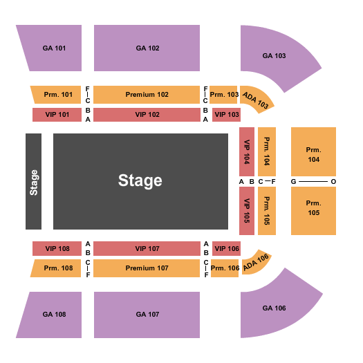 Truliant Amphitheater PNC Music Pavilion Seating Chart